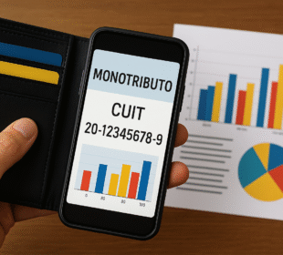 Recategorización de Monotributo agosto 2025 2 recategorizacion monotributo agosto 2025 smartphone con CUIT y gráficos