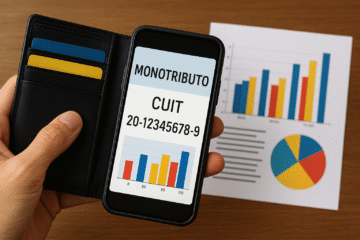Recategorización de Monotributo agosto 2025 4 recategorizacion monotributo agosto 2025 smartphone con CUIT y gráficos