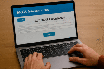 Factura E de exportación de servicios – Guía completa 2025 3 emisión de factura e exportación de servicios 2025 en portal ARCA