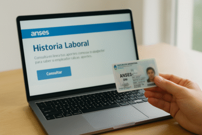 Historia Laboral ANSES 2025: cómo verla online y descargar el PDF 5 historia laboral anses 2025 consulta online en laptop