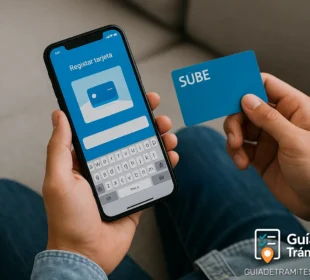 Nominalización y Reempadronamiento SUBE 2025 2 usuario registrando tarjeta SUBE en app oficial 2025